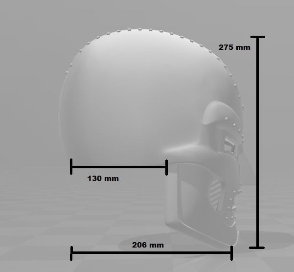 Dr Doom Mask or Helmet 3D print model_4