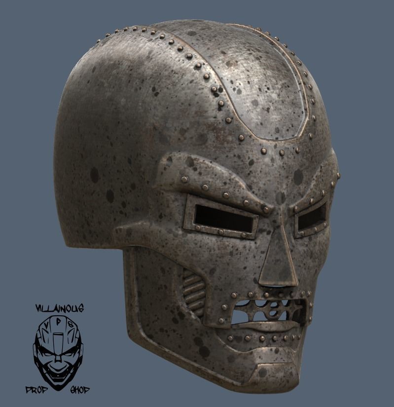 Dr Doom Mask or Helmet 3D print model_1