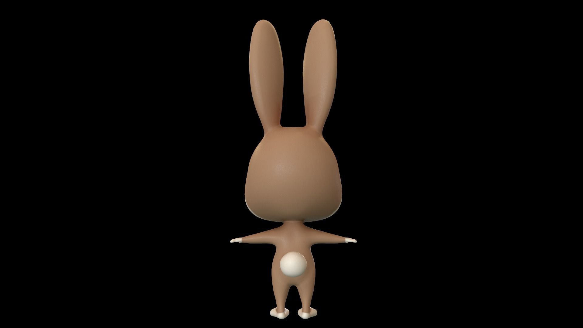 Asset - Cartoons - Animal - Rabbit - Rig 3D model_6