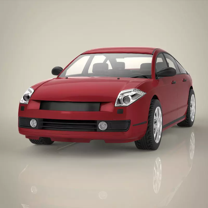 Sport Car 3D model_0