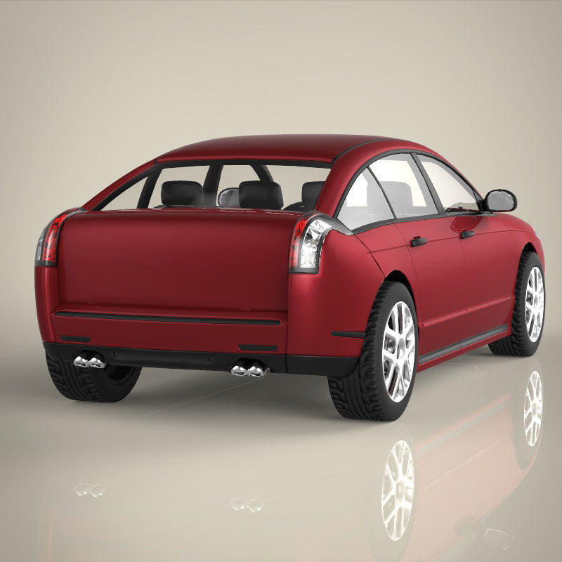 Sport Car 3D model_6