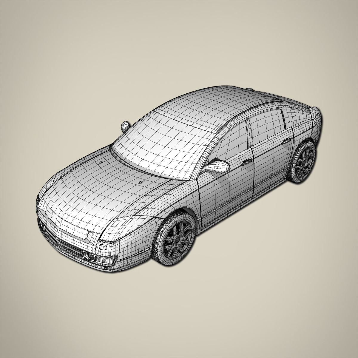 Sport Car 3D model_8