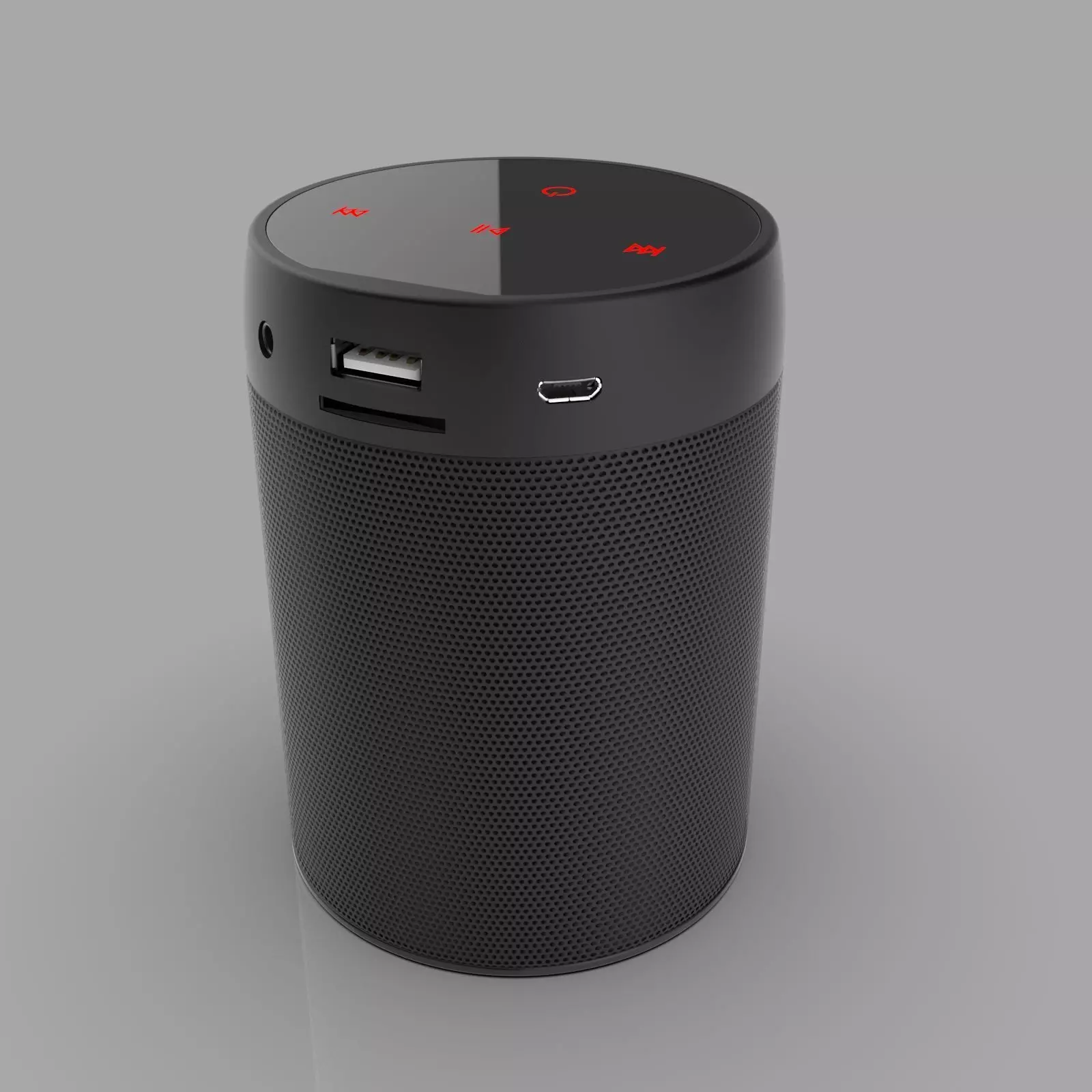 bluetooth speaker 3D model_0