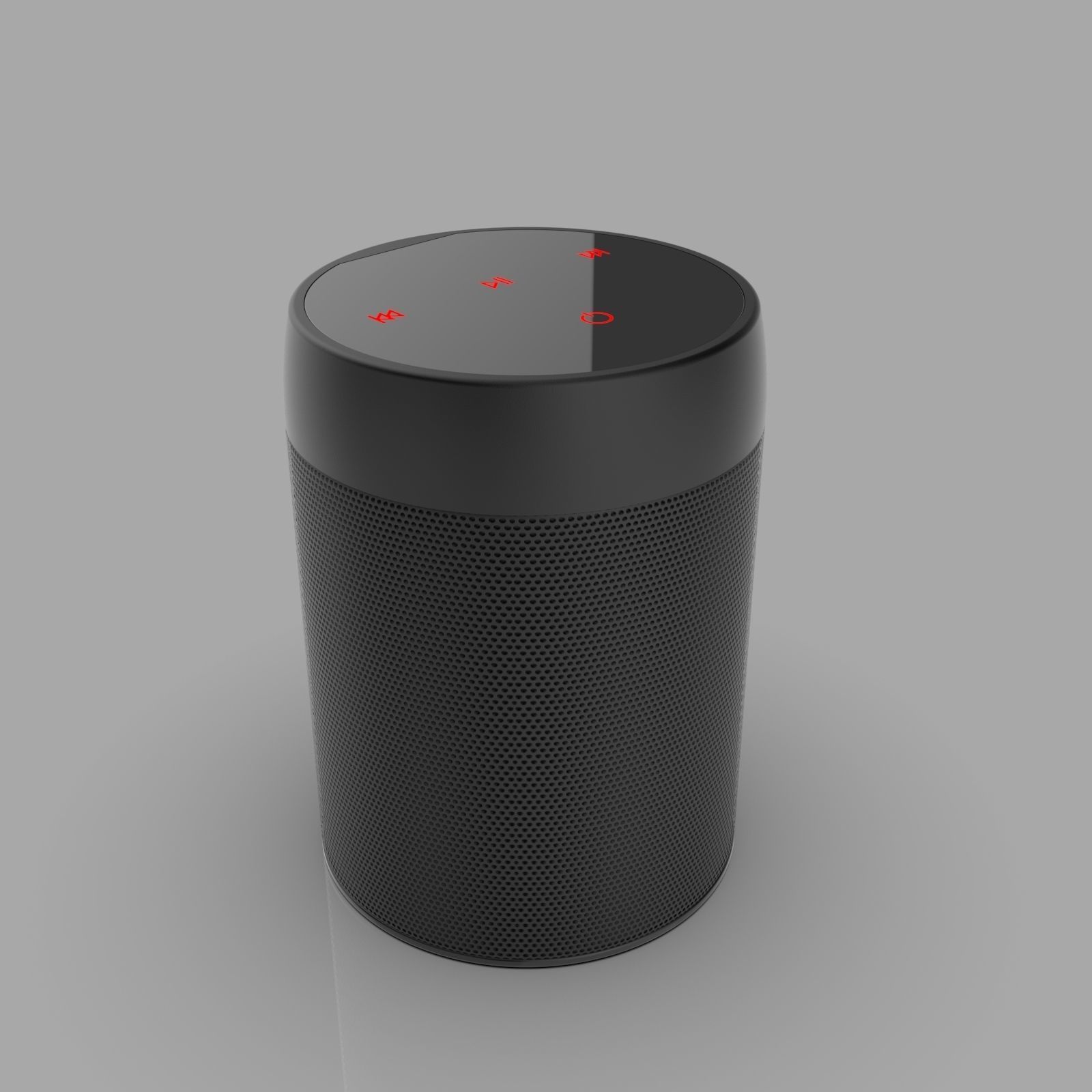 bluetooth speaker 3D model_1