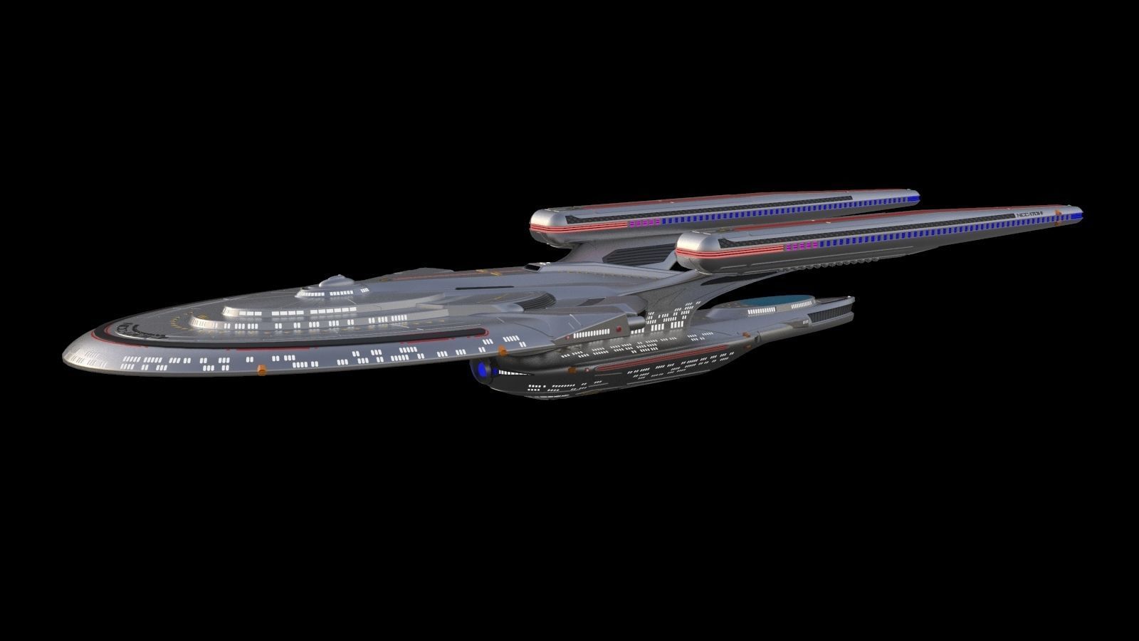 star trek uss enterprise ncc 1701-f 3D model_3