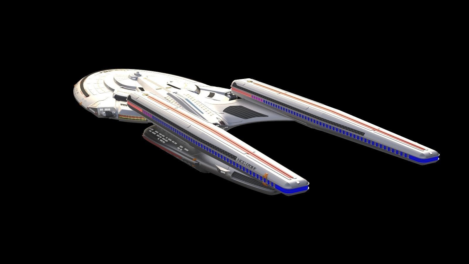 star trek uss enterprise ncc 1701-f 3D model_7