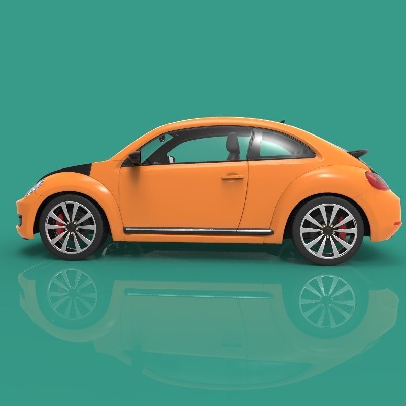 Sport car 3D model_7