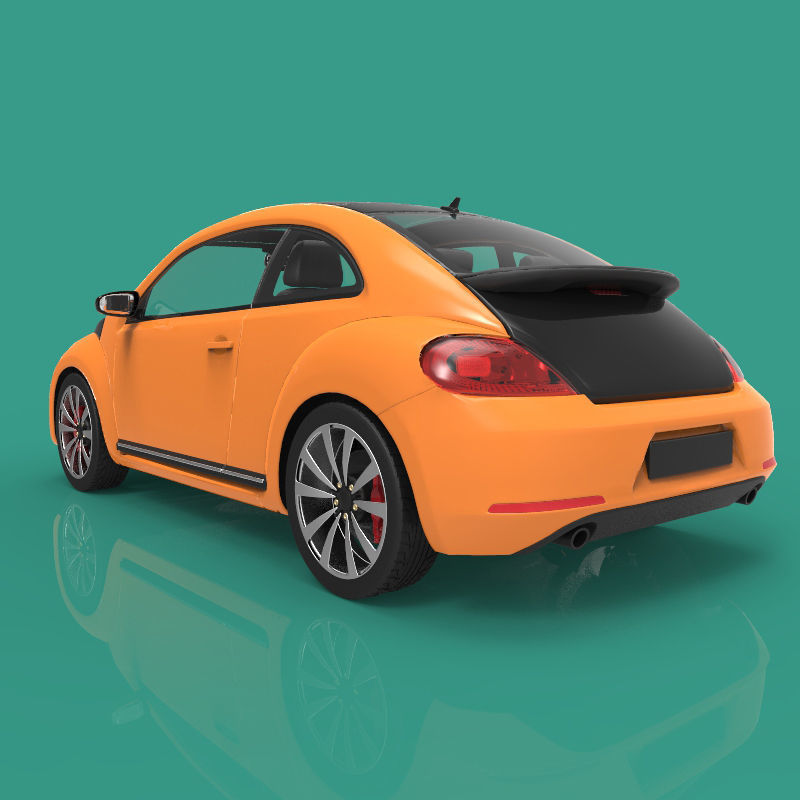 Sport car 3D model_6