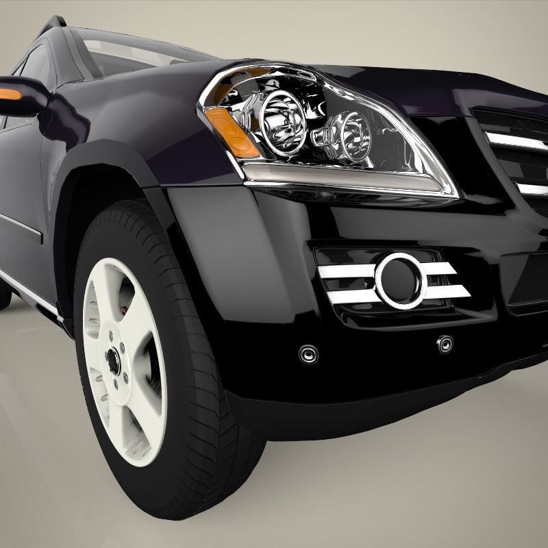 Suv car 3D model_8