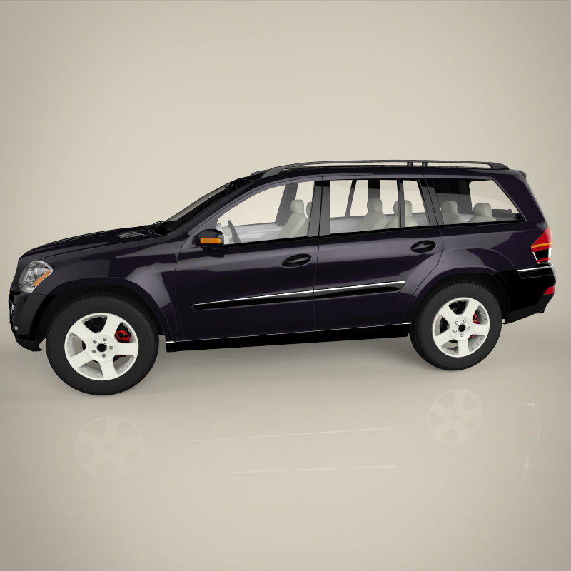 Suv car 3D model_2