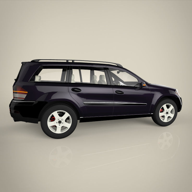 Suv car 3D model_6