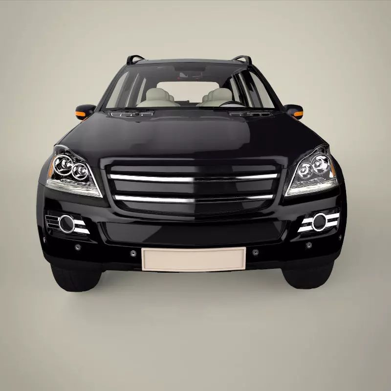 Suv car 3D model_0
