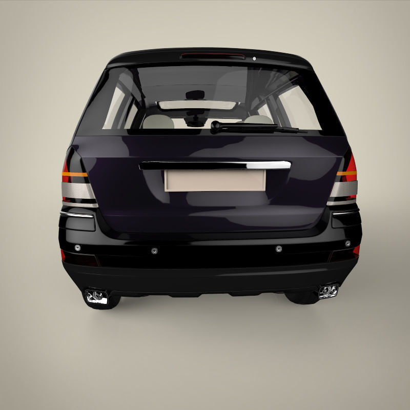 Suv car 3D model_4