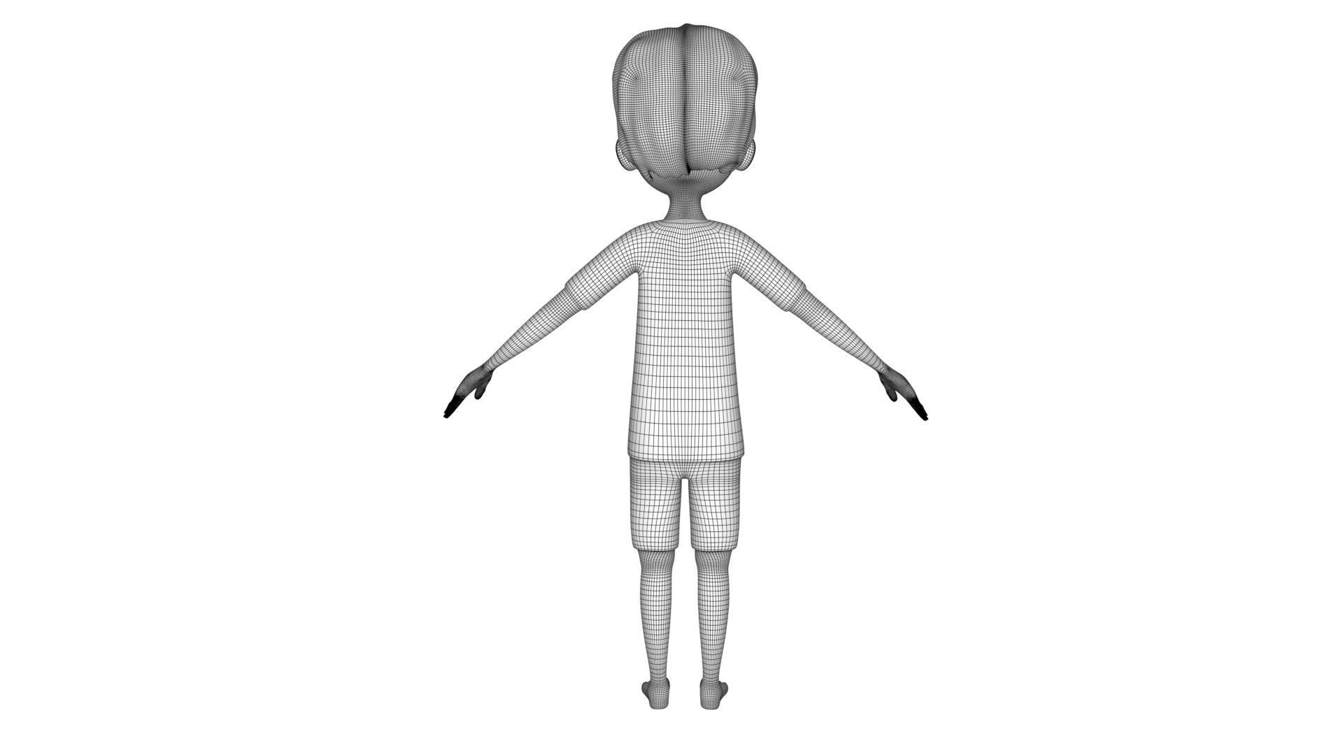 Boy Character 3D model_3