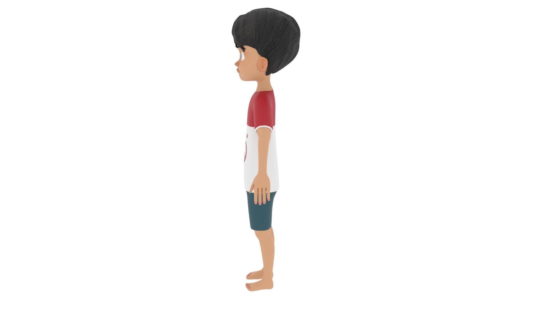 Boy Character 3D model_1