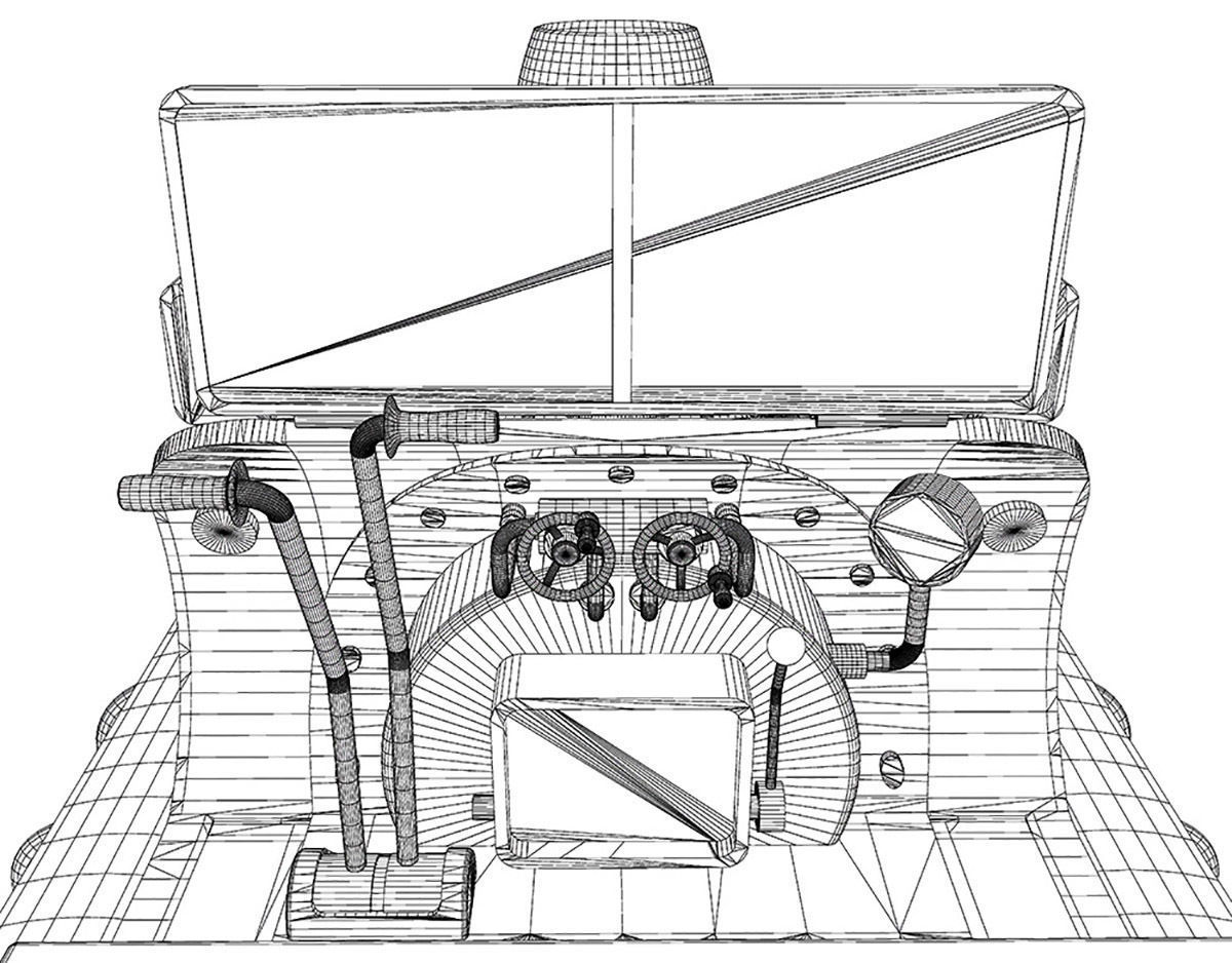 Screw propelled vehicle 3D model_14