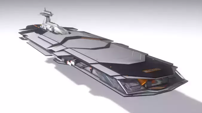 ISA Heavy Cruiser 3D model