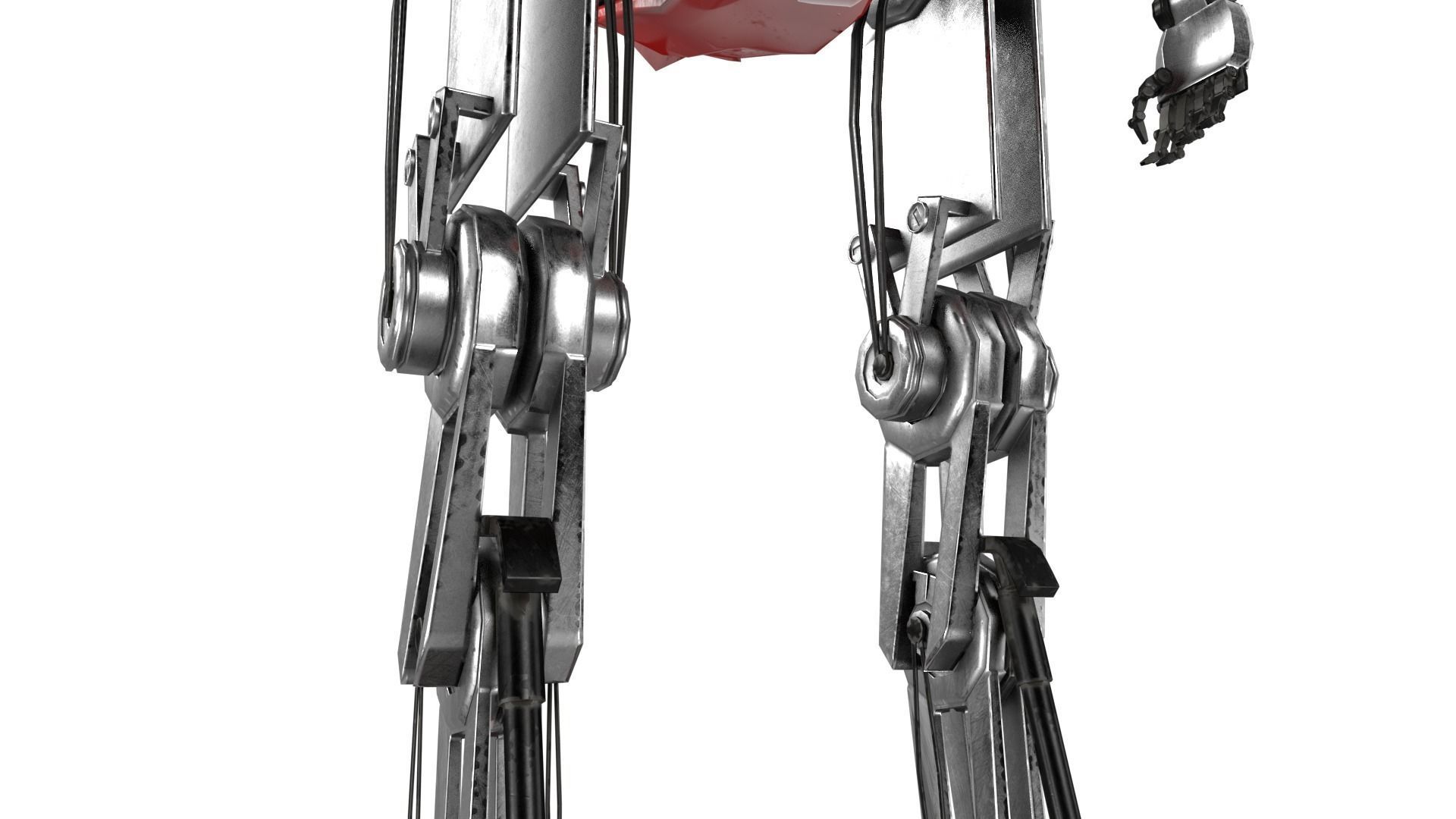 Asura robot 3D model_9