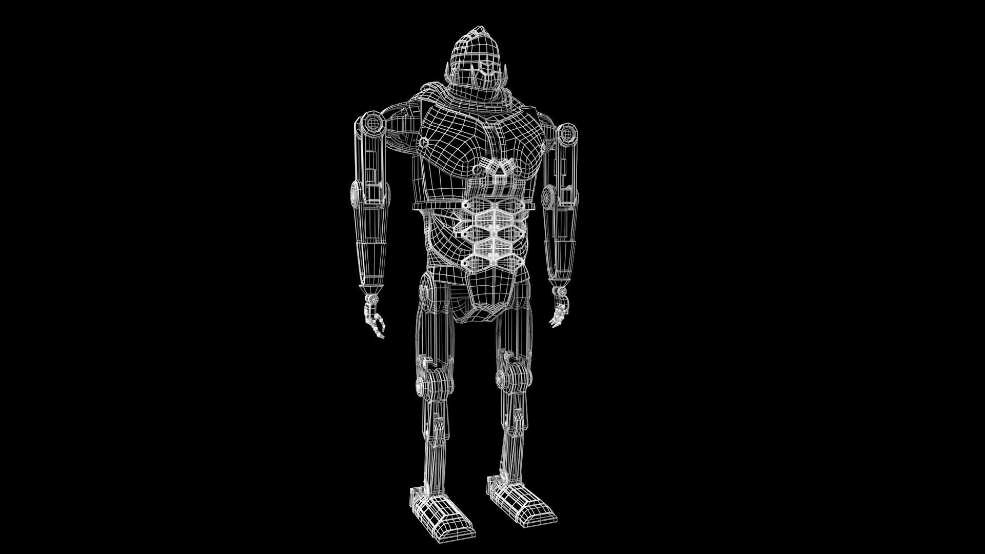 Asura robot 3D model_12