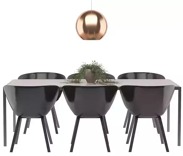Dining Furnitures Set 23 3D model