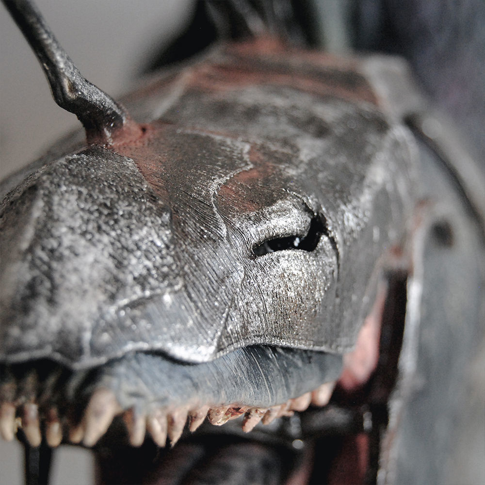 FELLBEAST BUST - NAZGUL LORD OF THE RINGS 3D print model_4