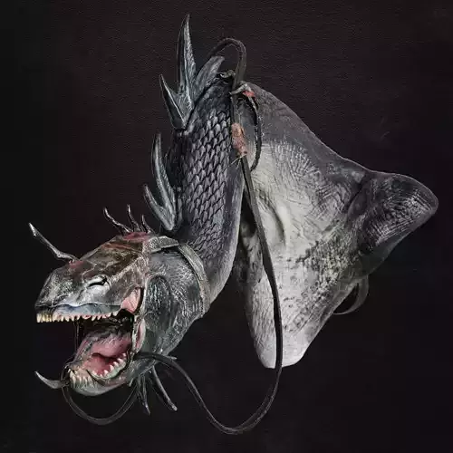 FELLBEAST BUST - NAZGUL LORD OF THE RINGS 3D print model