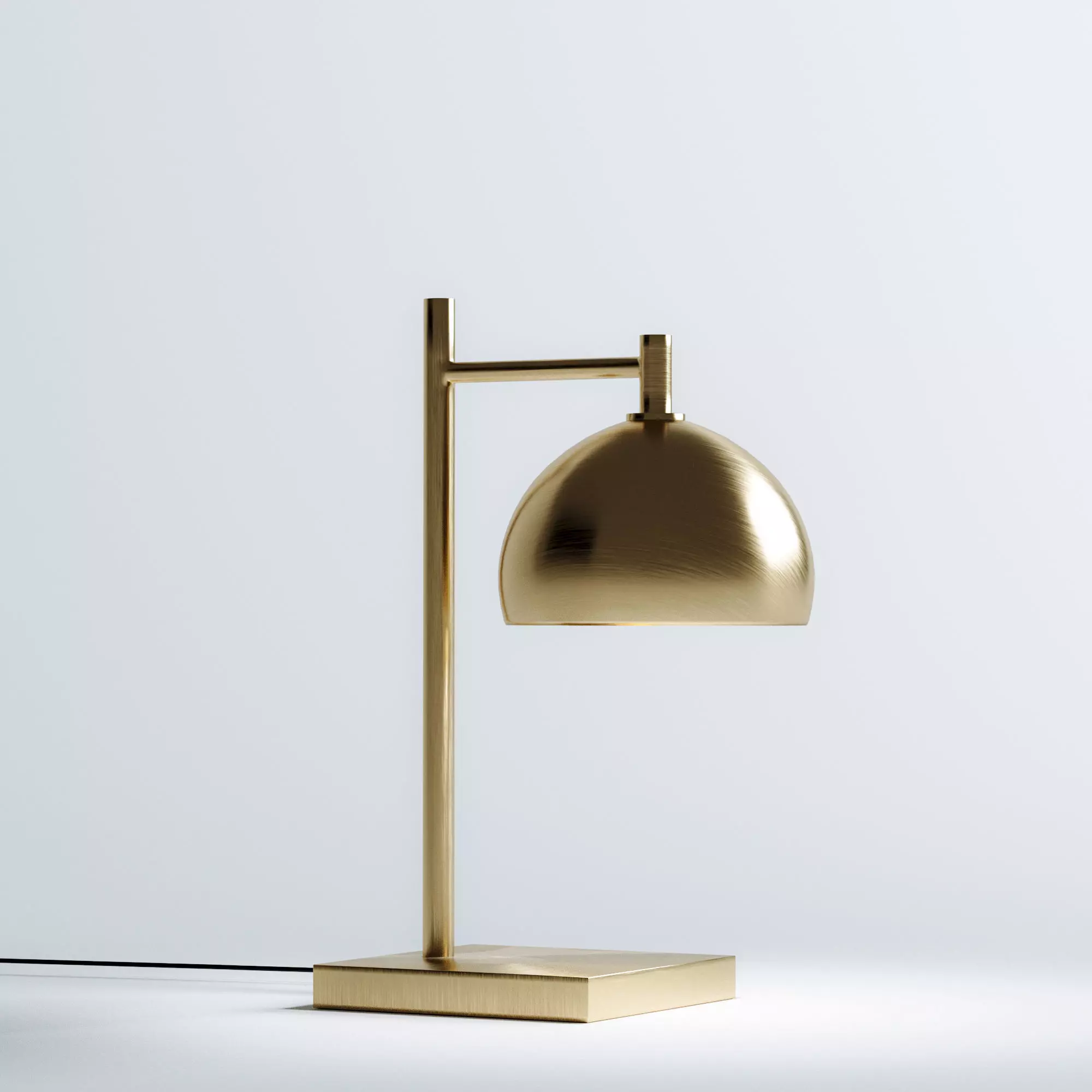 Myers Banker Touch Table Lamp 3D model_0