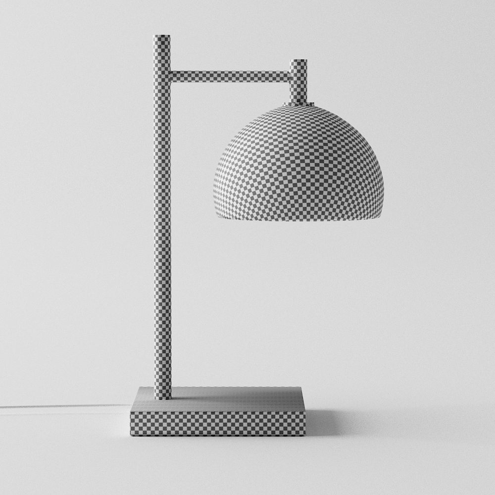 Myers Banker Touch Table Lamp 3D model_4