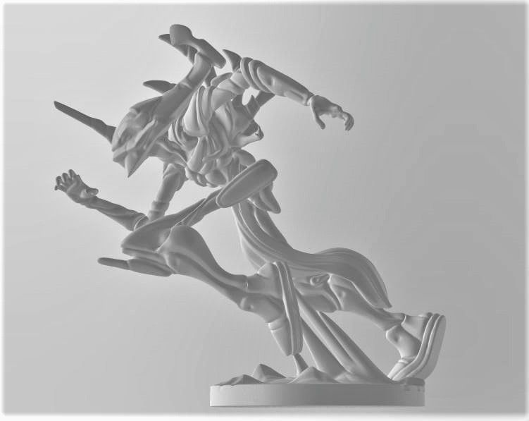 Ghost robot squad 3D print model_4