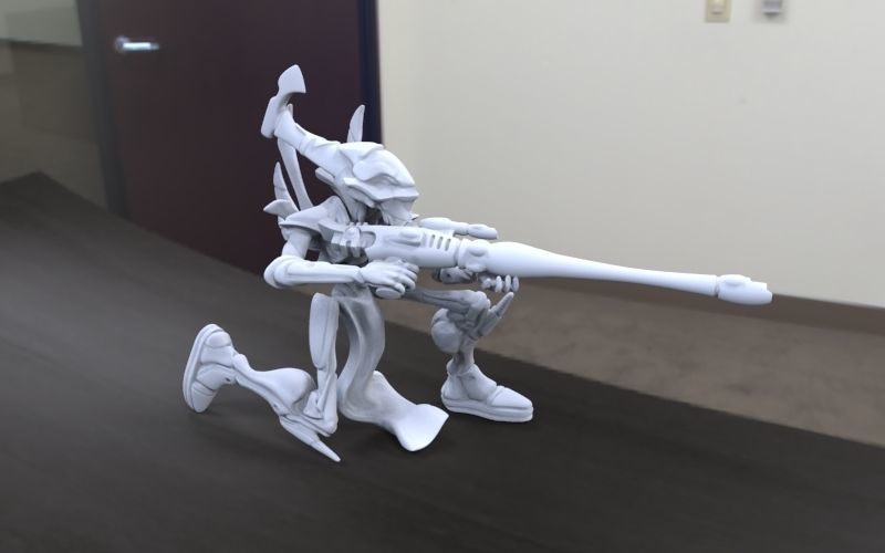 Ghost robot squad 3D print model_1