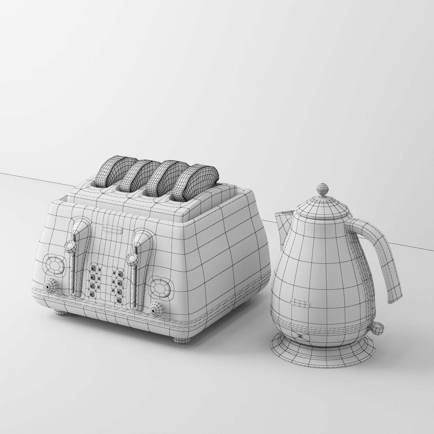 Delonghi Vintage Icona Collection 3D model_4