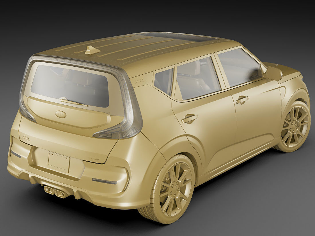 Kia Soul 2020 GT-line 3D model_16