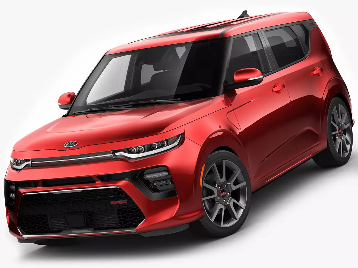 Kia Soul 2020 GT-line 3D model_0