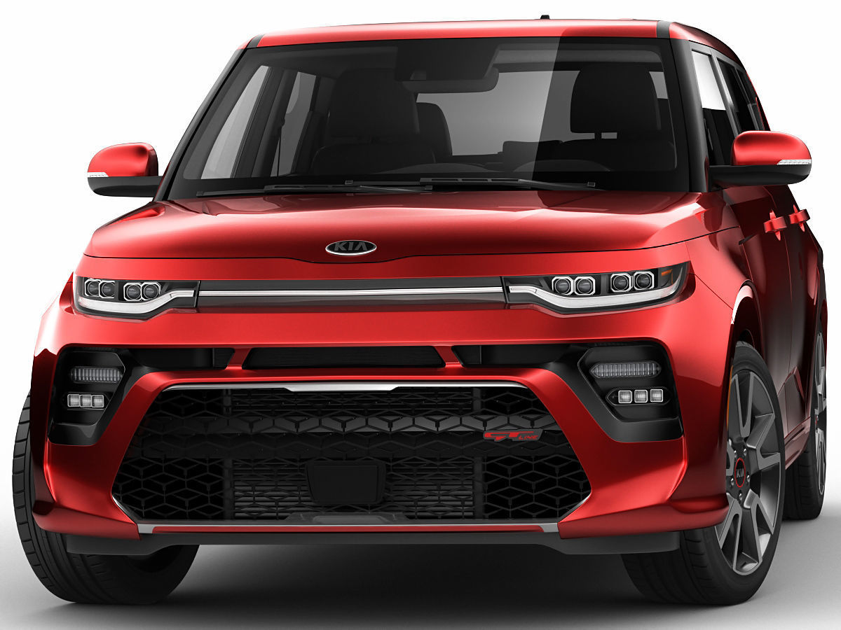 Kia Soul 2020 GT-line 3D model_10