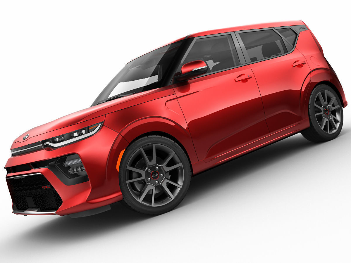 Kia Soul 2020 GT-line 3D model_7