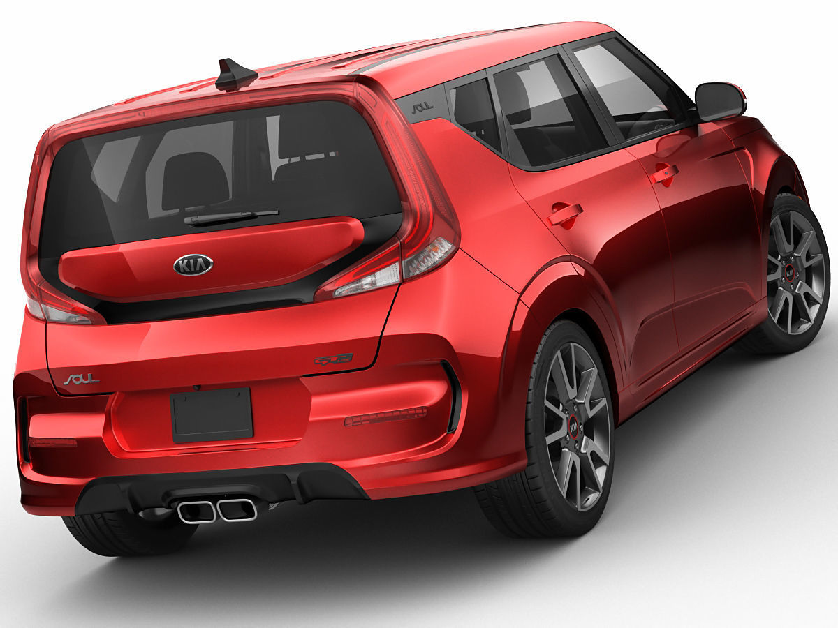 Kia Soul 2020 GT-line 3D model_1