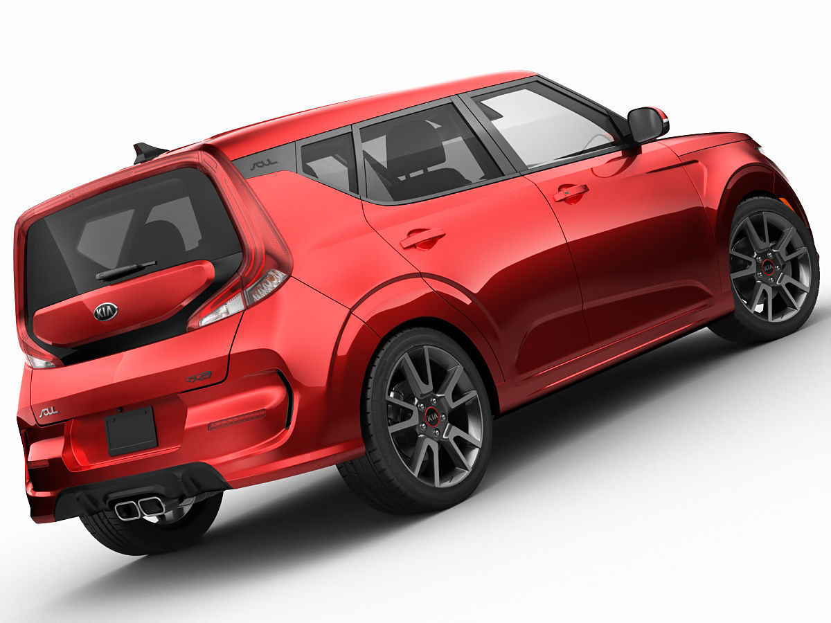 Kia Soul 2020 GT-line 3D model_8