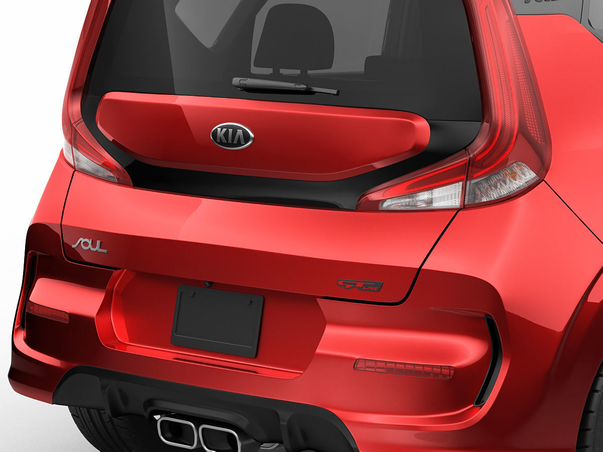 Kia Soul 2020 GT-line 3D model_4