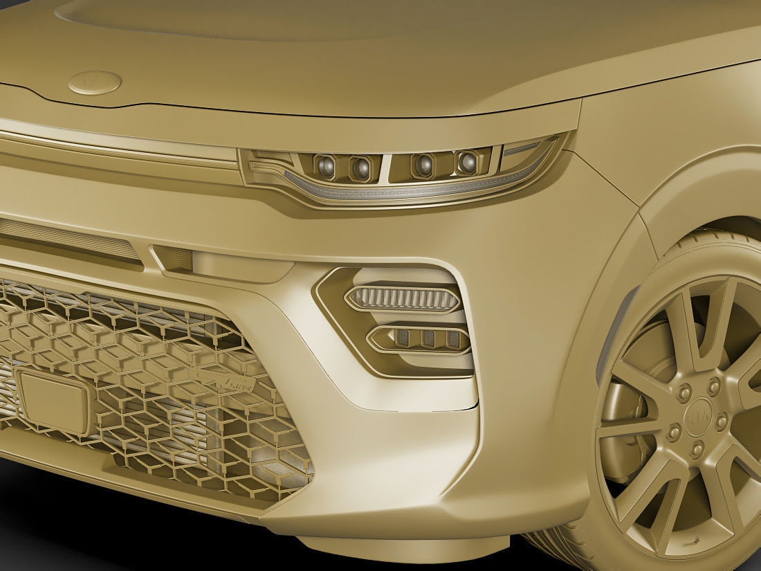 Kia Soul 2020 GT-line 3D model_17
