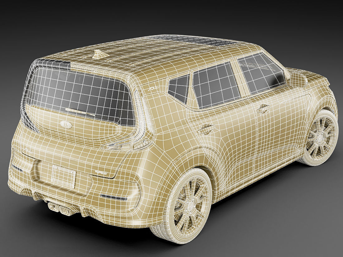 Kia Soul 2020 GT-line 3D model_20