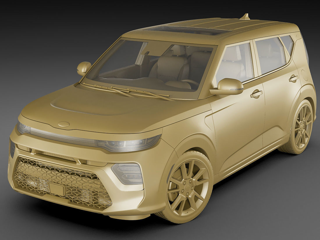 Kia Soul 2020 GT-line 3D model_15
