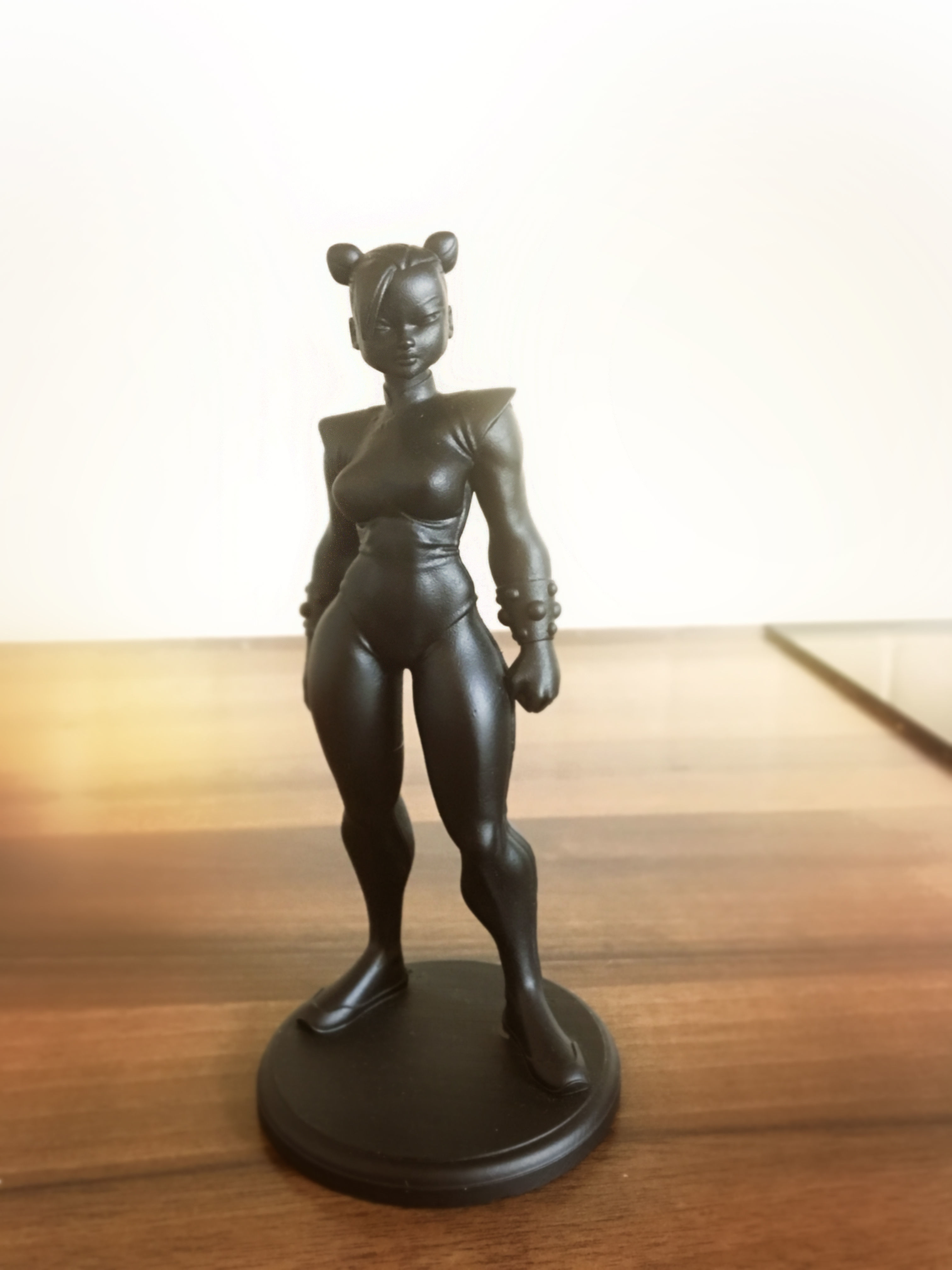 Chun Li Fan art Model for 3d printing 3D print model_17