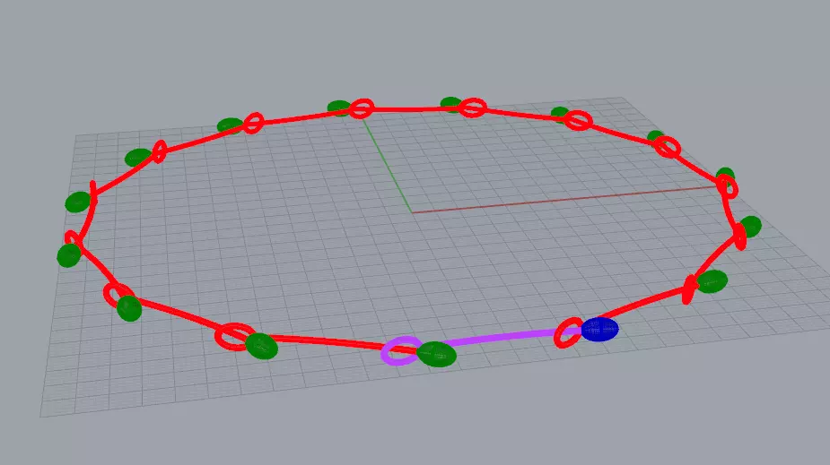 COLLANA ISPIRATA AL CIRCO 3D model_0