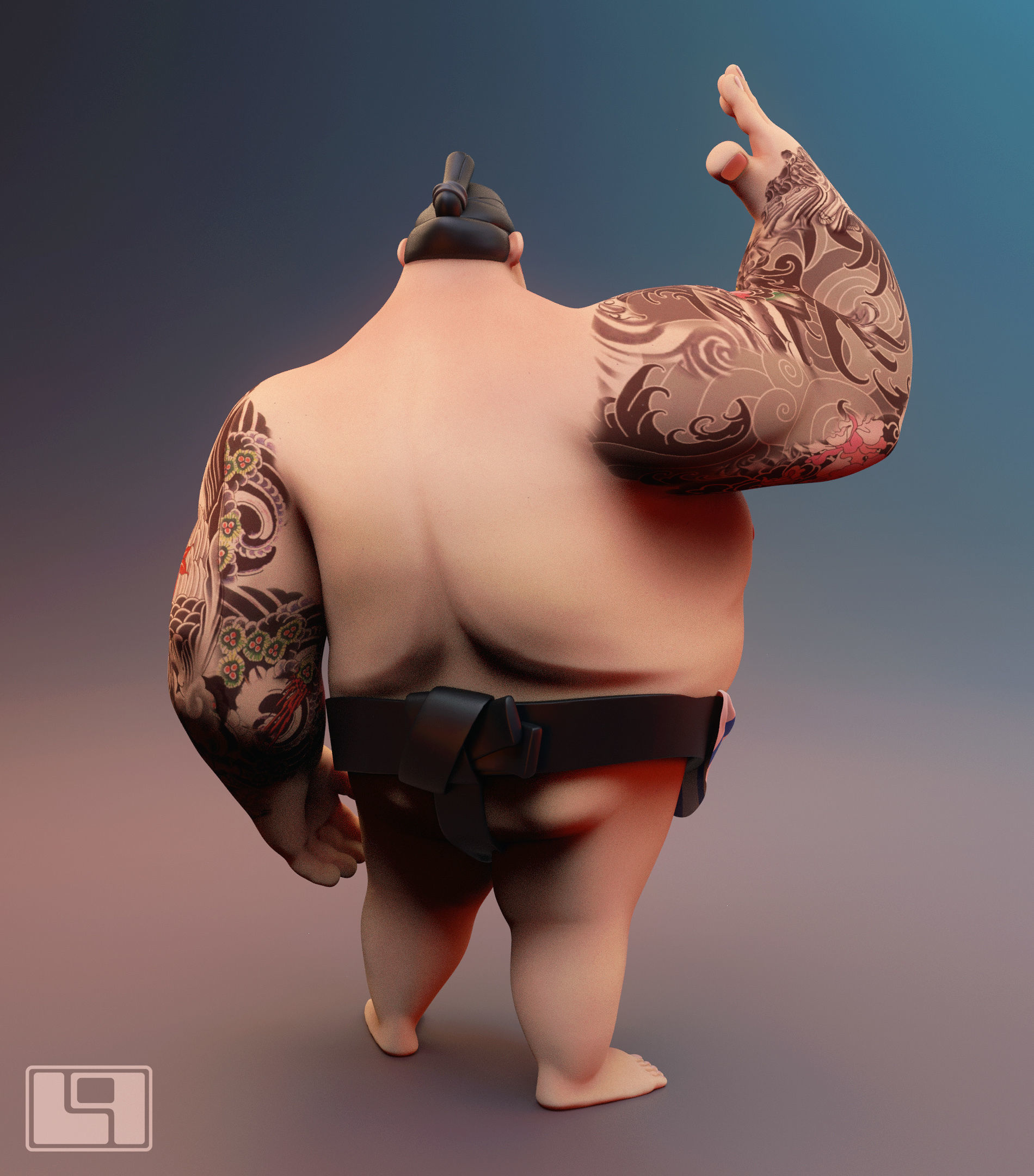 Edmond Honda fan art - Model for 3d printing 3D print model_2