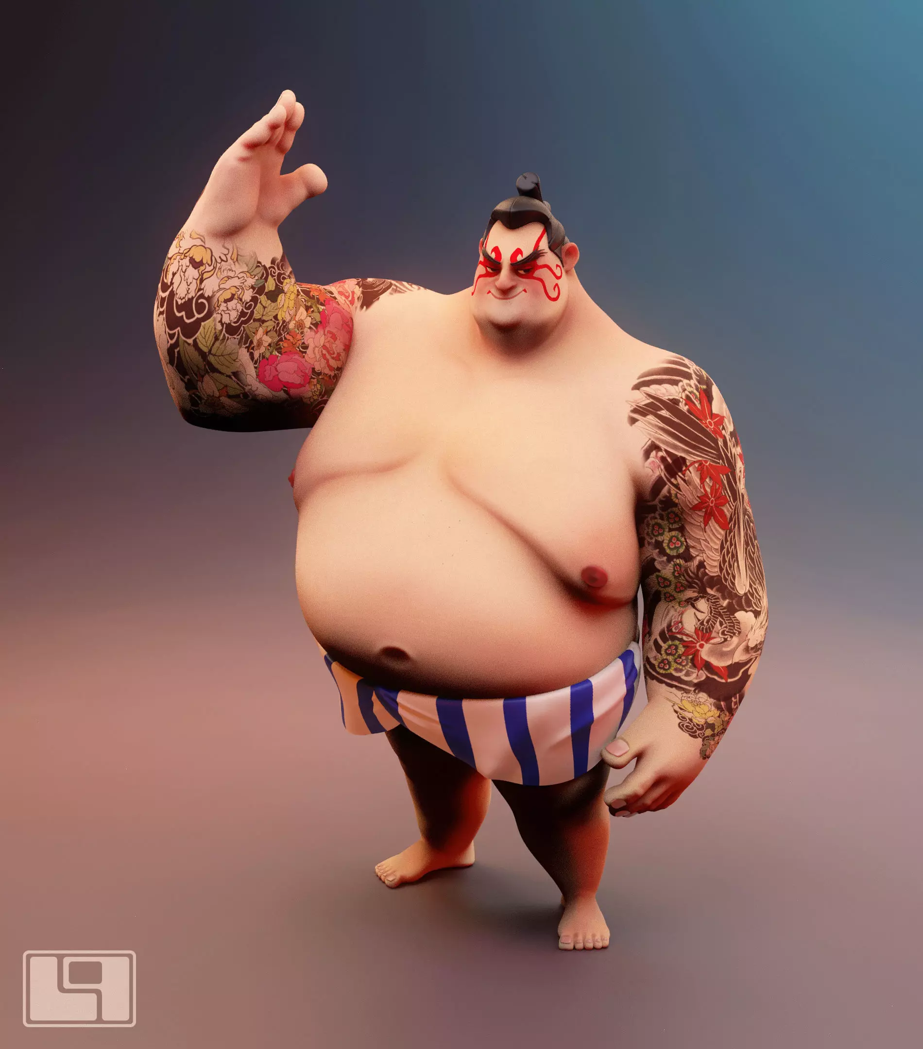 Edmond Honda fan art - Model for 3d printing 3D print model_0