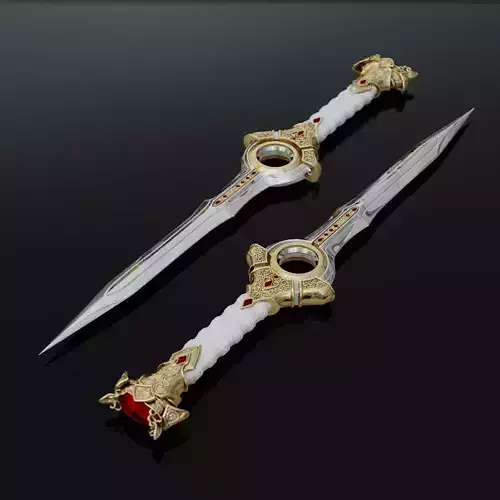 Garona dagger 3D print model