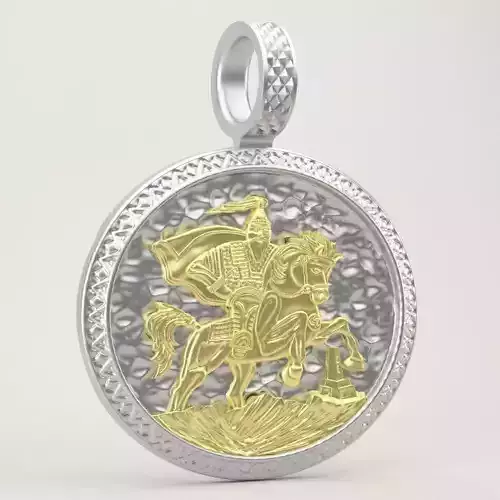 pendant Horseman 3D print model