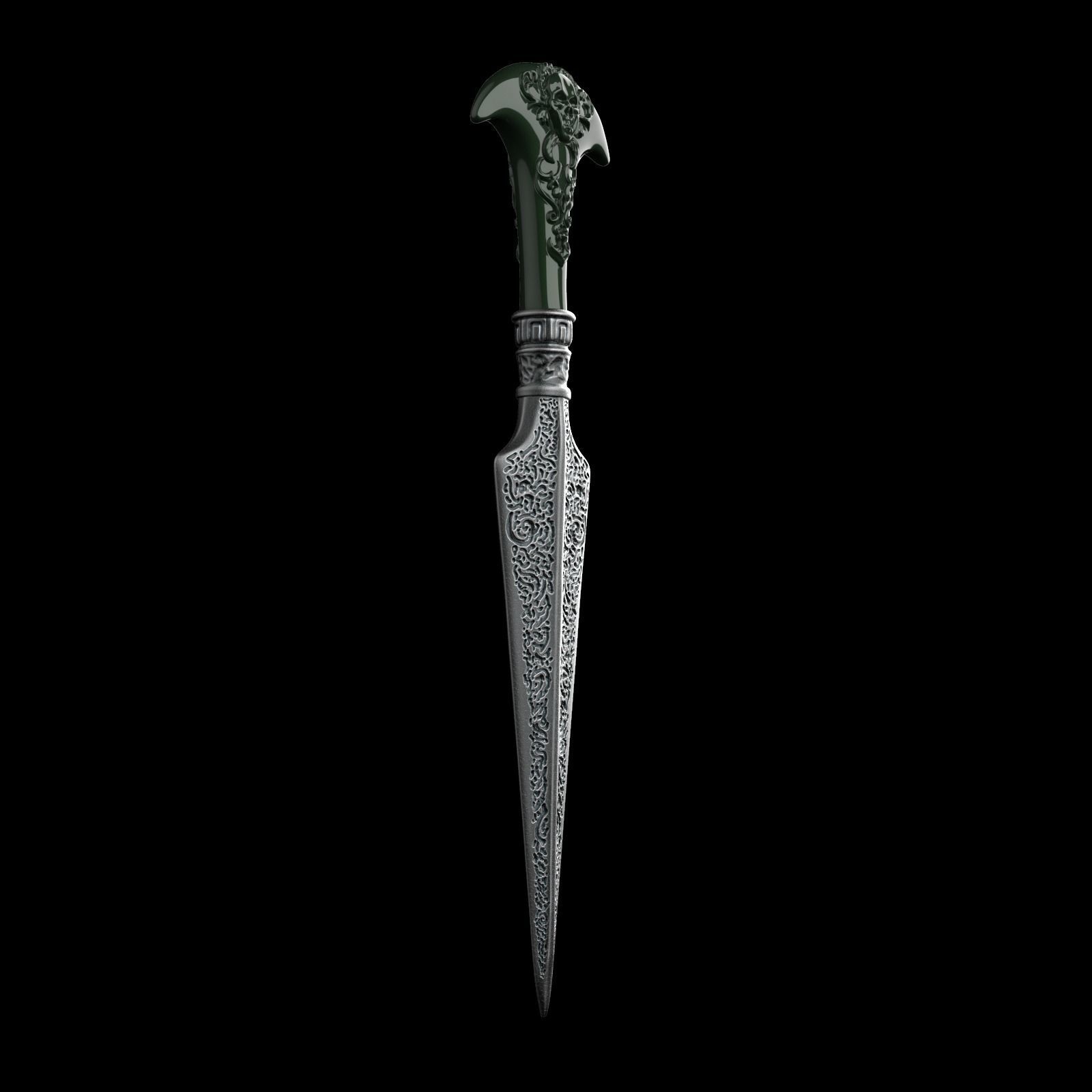 BELLATRIX LESTRANGE DAGGER - HARRY POTTER 3D print model_4