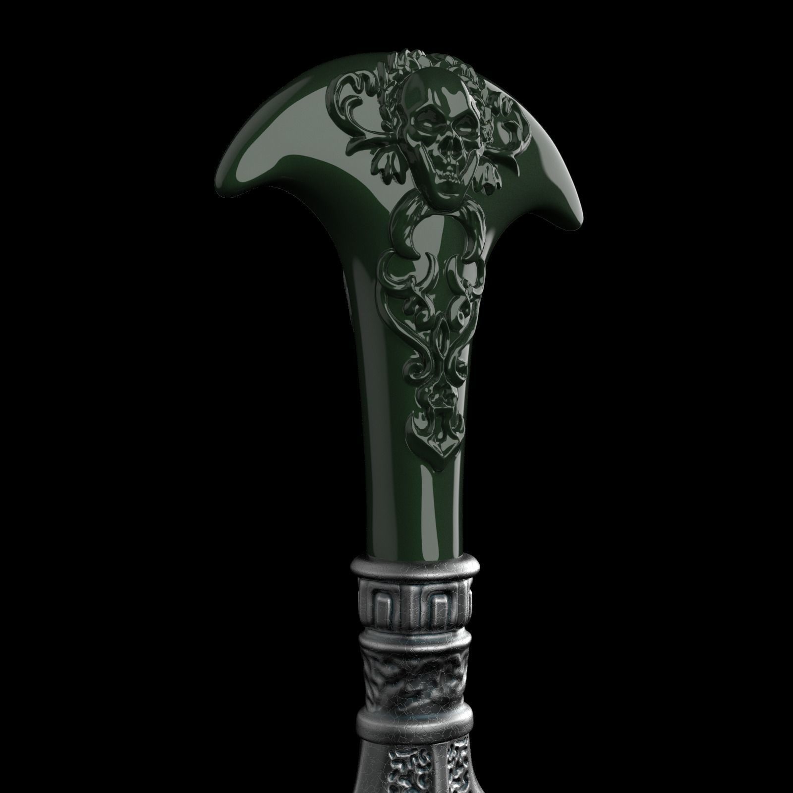 BELLATRIX LESTRANGE DAGGER - HARRY POTTER 3D print model_8