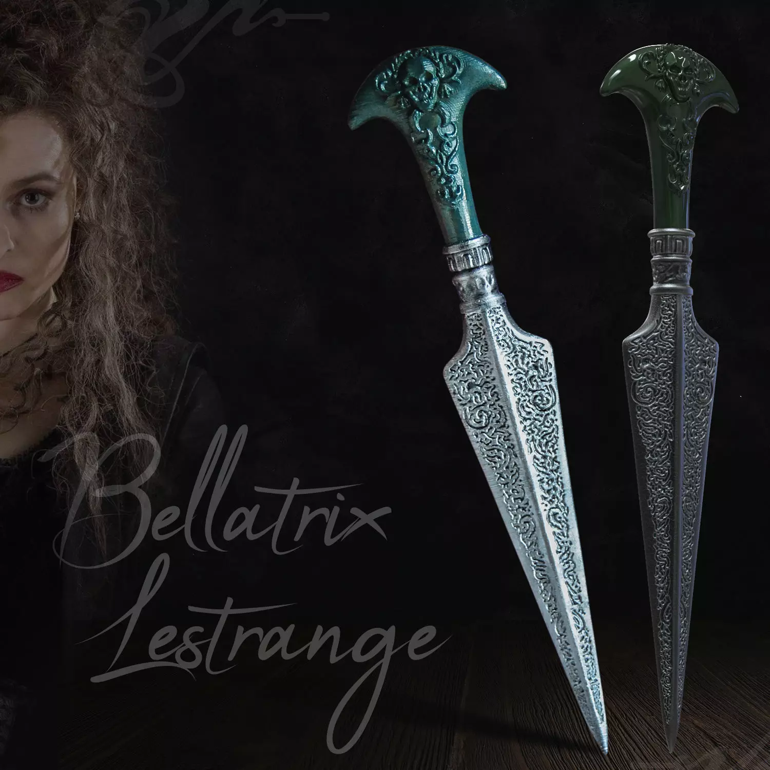 BELLATRIX LESTRANGE DAGGER - HARRY POTTER 3D print model_0